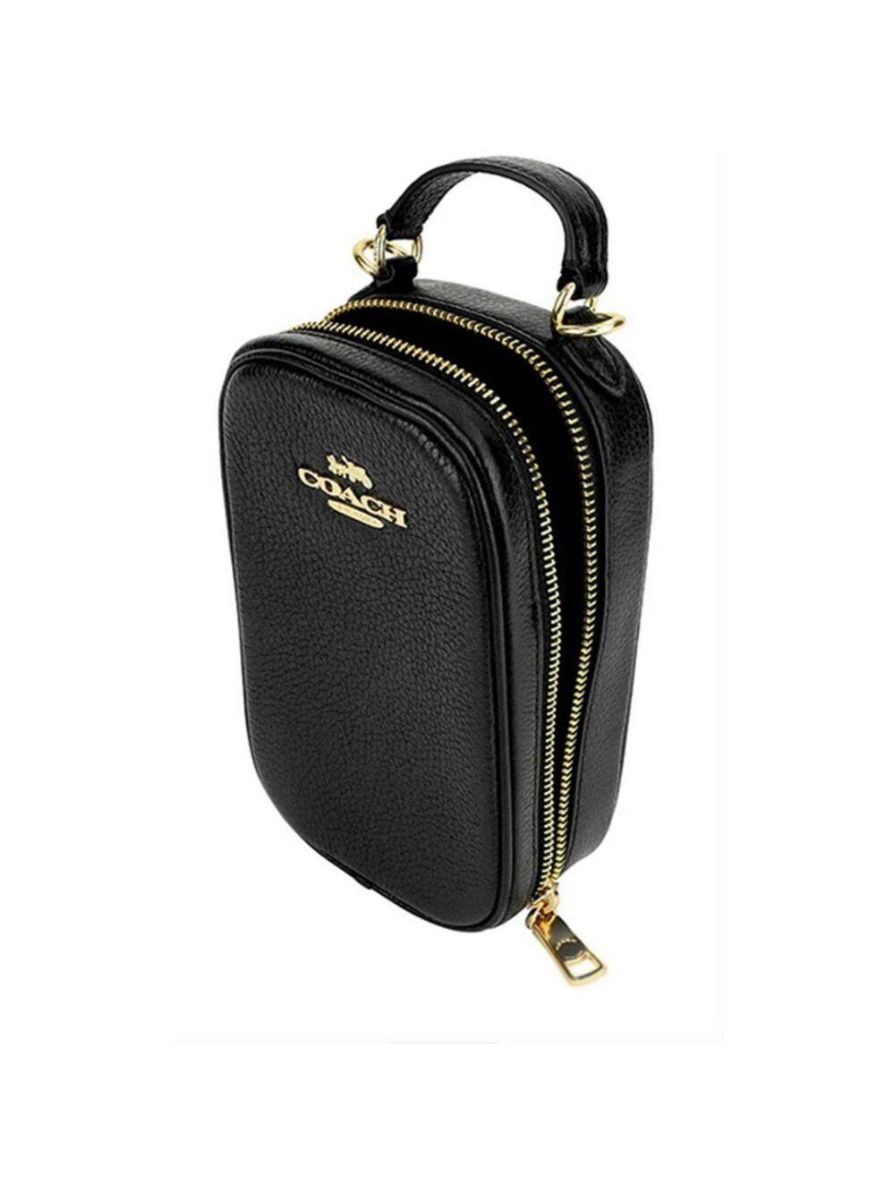 Coach Authentic Eva Phone 2-Way Small Minimalist Crossbody Shoulder Bag like NEW - Picture 8 of 14